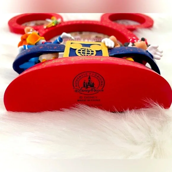 Walt Disney World Photo Mickey Mouse Friends Tinker Bell Collage Frame - NWOT - Picture 4 of 6